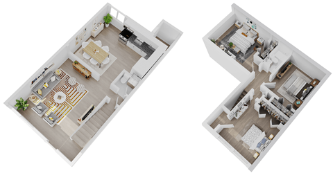 Floor plan for 3 beds, 1.5 baths, 1200 sqft
